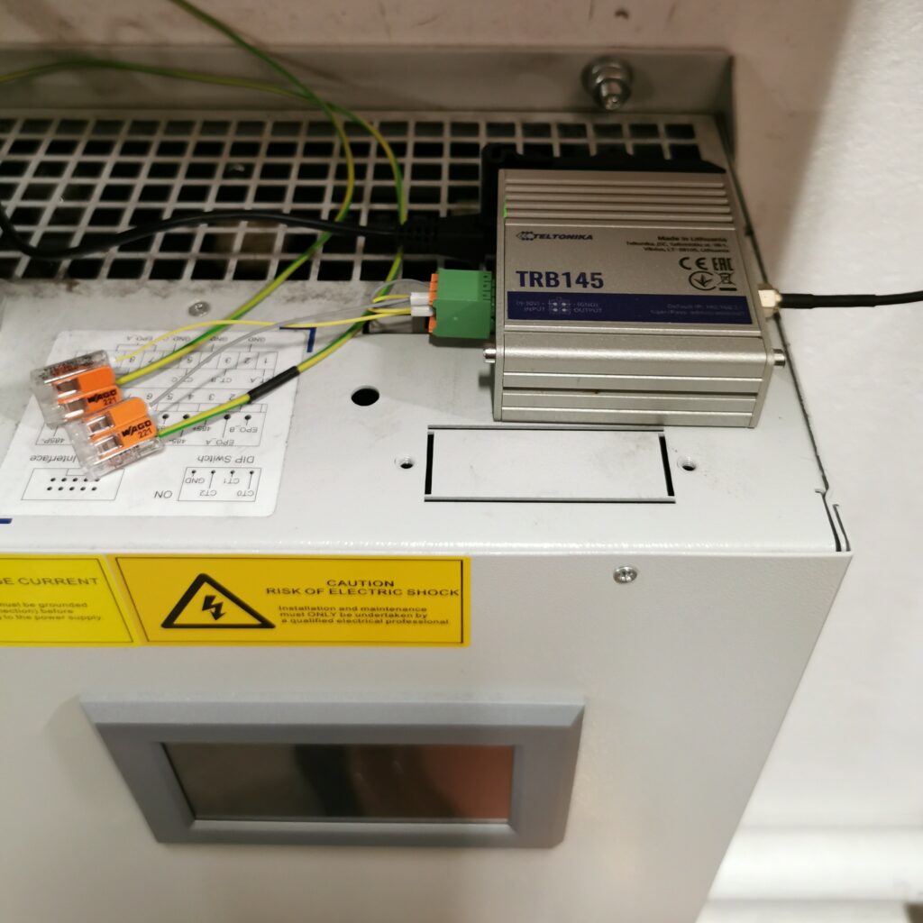Monitoring kompensatora Sinexcel – moduł zdalnego odczytu parametrów pracy